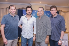 Eliseu Batista, Daniel Borges, Valdísio Pinheiro e André Bezerra