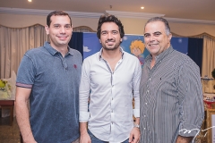 Eliseu Batista, Daniel Borges e Valdísio Pinheiro