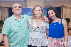 Raimundo, Andréa e Talita Delfino