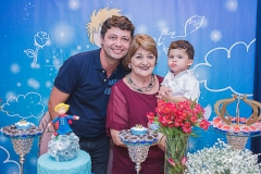 Ricardo Arruda, Etelvina Arruda e André Bezerra Filho