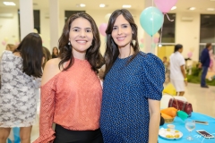 Ana Elise Caminha e Giovana Perdigão