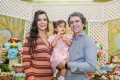 Bianca, Ronaldo e Vivian Barbosa