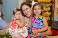 Ivina, Lívia e Lina Borges