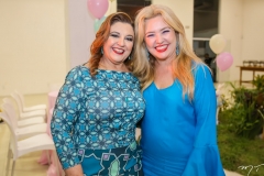 Jacqueline Simões e Daniele Arruda