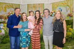José e Jacqueline Simões, Bianca, Vivian, Ronaldo e Leila Barbosa