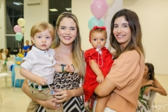 Rafael e Ticiana Bóris, Maria Eduarda e Priscila Otoch