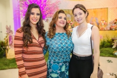 Vivian Barbosa, Jacqueline Simões e Denise Pio