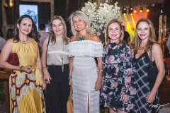 Adriana Miranda, Silvia Levy, Monique Barreira, Giana Machado e Claudiane Juaçaba
