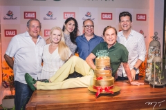 Angelo Figueiredo, Sandra Mourão, Izabela Fiúza, Márcio Menezes, Lázaro Medeiros e Gustavo Serpa