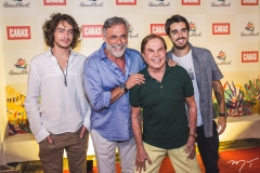 Jaffar Bambirra, Oscar Magrini, Lázaro Medeiros e Zyan Ferreira