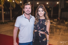 Léo e Tayra Aguiar
