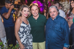 Lilian Porto, Lázaro Medeiros e José Armando Aguiar