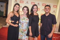 Lozane Mendonça, Maab Salgado, Gisele Leal e Elias Bruno