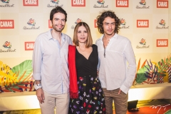 Luiz Fernando, Liège Monteiro e Jaffar Bambirra