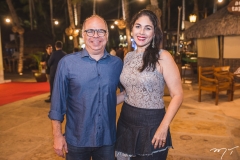 Márcio Menezes e Izabela Fiuza