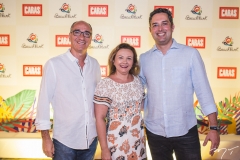 Milton Parente, Erika Montezuma e Murilo Pascoal