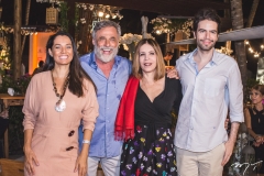 Mônica Carvalho, Oscar Magrini, Liège Monteiro e Luiz Fernando
