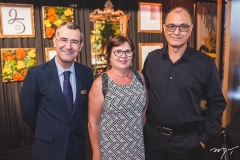 Jorge Bita, Madalena Rocha e Arcélio Sousa