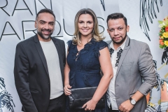 Pádua Lopes, Alexia Fontes e Roberto Alves