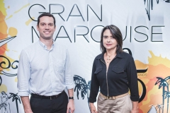 Paulo Vilar e Ticiana Fiuza