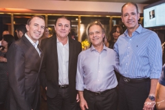 Philippe Godefroit, Eliseu Barros, José Carlos Pontes e Régis Medeiros