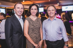 Philippe e Elen Godefroit e José Carlos Pontes