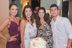 Talita, Márcia, Lara e Fernando Travessoni