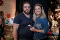 Nicolas Martins e Karina Bezerra