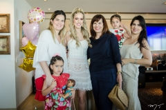 Maria Júlia, Jessica Cidrão, Sarah Castro, Beth Sá, Priscila e Maria Fontenele