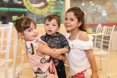 Athina Bastos, Pedro e Melissa Castro