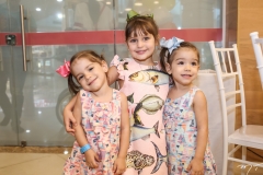 Cecília Nunes, Athina Bastos e Melissa Nunes