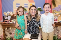 Celina, Ana e Nilton Leal