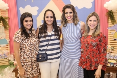 Priscila, Carol e Rebeca Leal, Paula Aragão