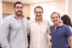 Thiago Leal, Bruno Bastos e Humberto Cavalcante