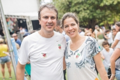 Camilo Santana e Onélia Leite