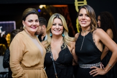 Luziana Esteves, Tatiana Luna e Ana Carolina Fontenele