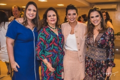 Luciana Colares, Nadja Parente, Márcia Travessoni e Niedja Bezerra
