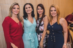 Michelle Aragão, Neuza Rocha, Lorena Pouchain e Letícia Studart