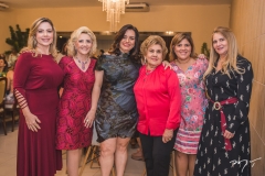 Suyane Dias Branco, Graça da Escóssia, Lia Freire, Consuelo Dias Branco, Gisela Vieira e Morgana Dias Branco