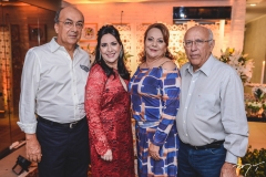 Antônio Rios, Sâmia Távora, Glória Rios e José Philomeno