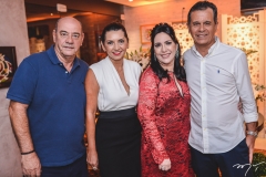 Fernando e Márcia Travessoni, Sâmia e Marcelo Távora