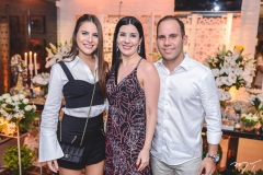 Lara, Lia e Gentil Linhares Filho