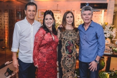 Marcelo e Sâmia Távora, Fátima e Marcílio Távora