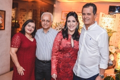 Valdenora e Henrique Marinho, Sâmia e Marcelo Távora