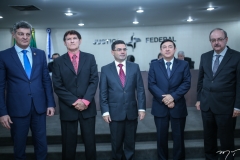 Cid Marconi, Agapito Machado, Bruno Carrá, Roberto Machado e Manoel Erhardt