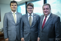 Nagibe Melo, Leonardo Carvalho e José Vasconcelos