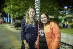 Onélia Santana e Amanaci Diógenes