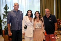 José Claudio e Claudia Alencar, Marcia e Fernando Travessoni
