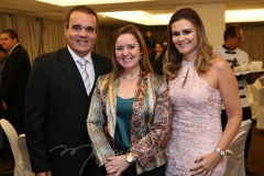 Régis Feitosa, Nicole Barbosa e Ivana Bezerra