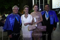 Marcelo e Denise Silveira, Antonieta e Joaquim Caracas